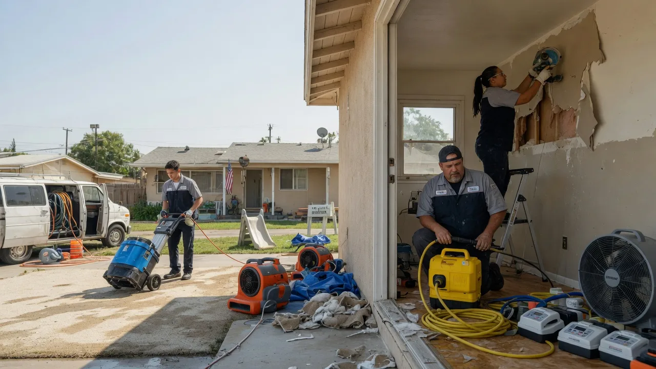 Water Damage Restoration in Olympic Valley, CA near me
